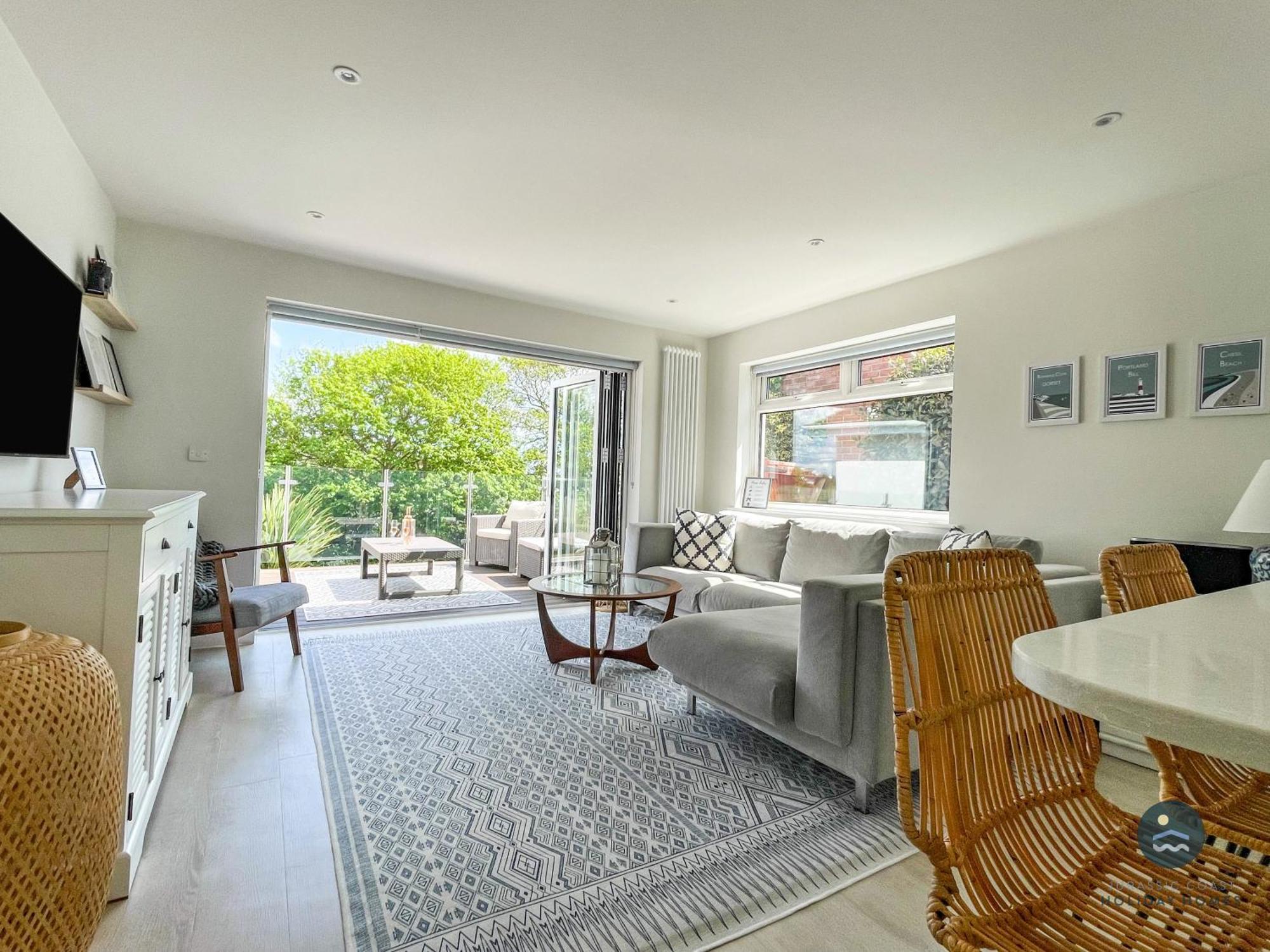 Seafeathers - Luxury Holiday Home With Sea Views Overcombe Exterior photo